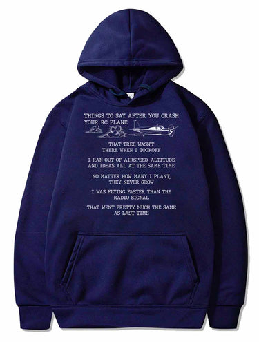 RC Plane Pilot Aviation Hobby Airplane lover PULLOVER THE AV8R